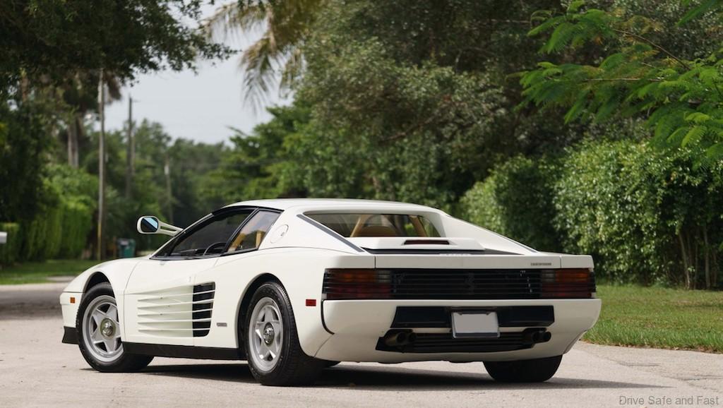 Remember the Ferrari Testarossa from Miami Vice? It's Being Sold