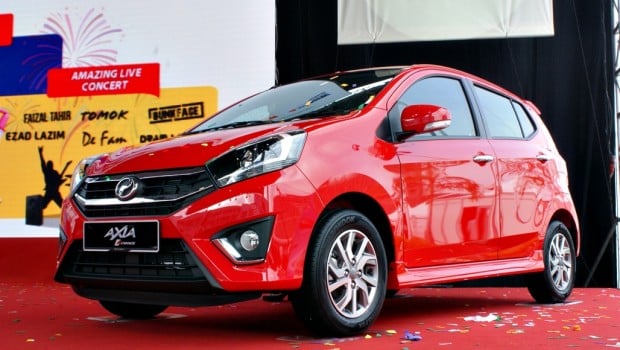 Perodua Axia Facelift Launched - Now With VVT-i  DSF.my