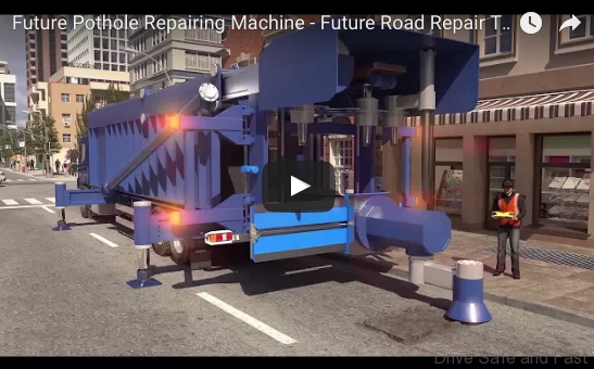 This Pothole Repair Machine is JPJ's Dream Come True
