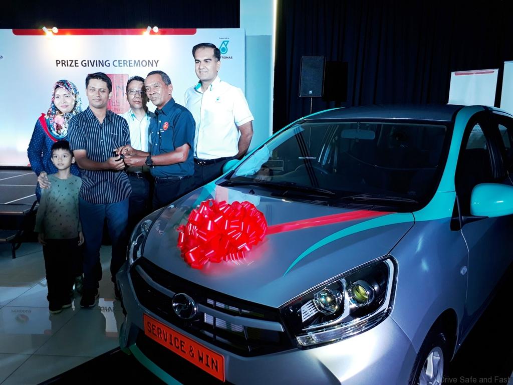 Ipoh Man Takes Home a Brand New Perodua Axia  Drive Safe 