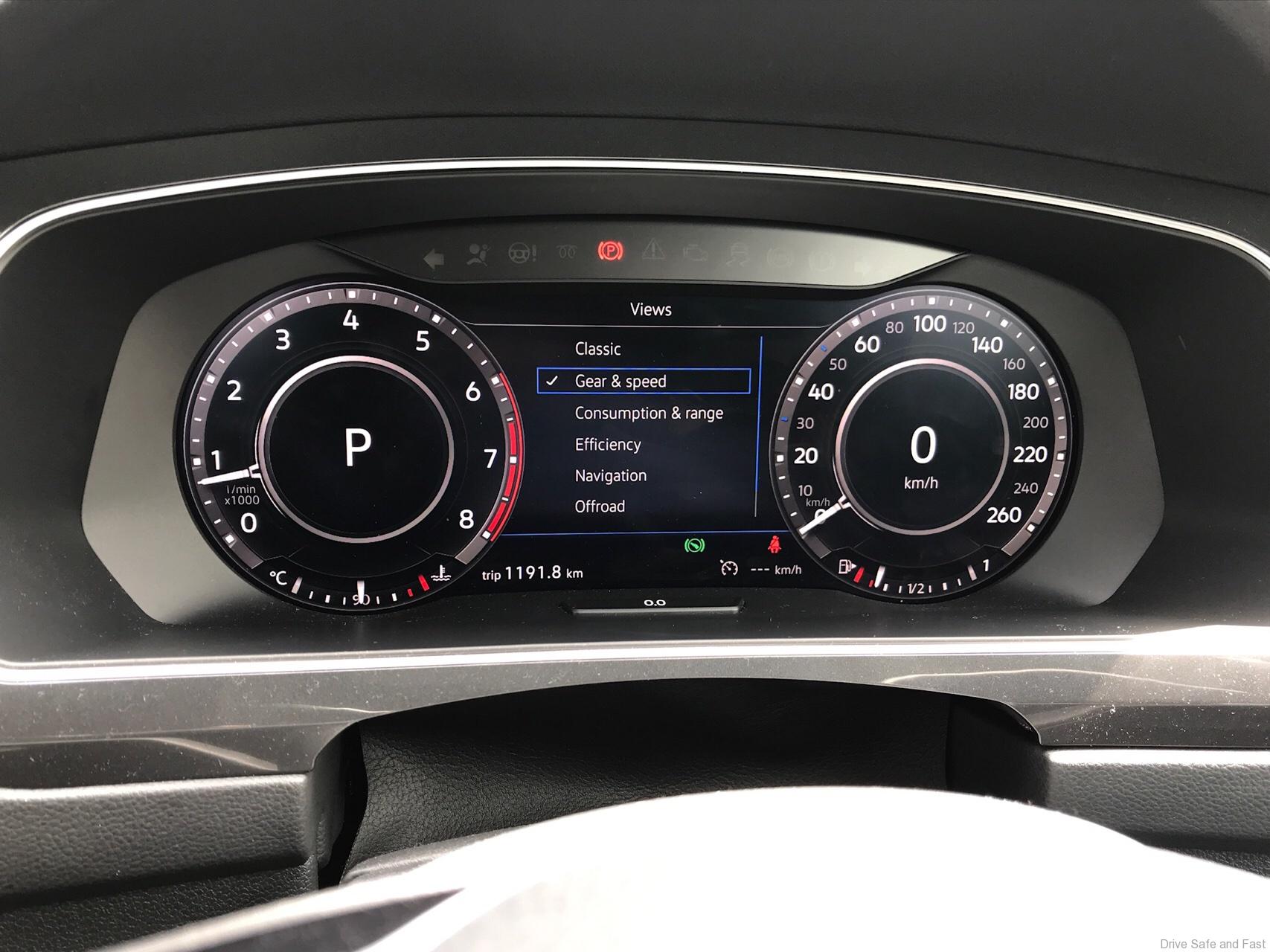 Volkswagen Tiguan’s Instrument Cluster Has 6 View Modes Drive Safe and Fast