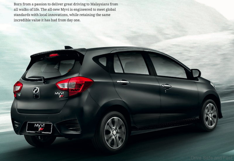 Perodua Myvi arrives from RM44,300 to RM55,300  DSF.my