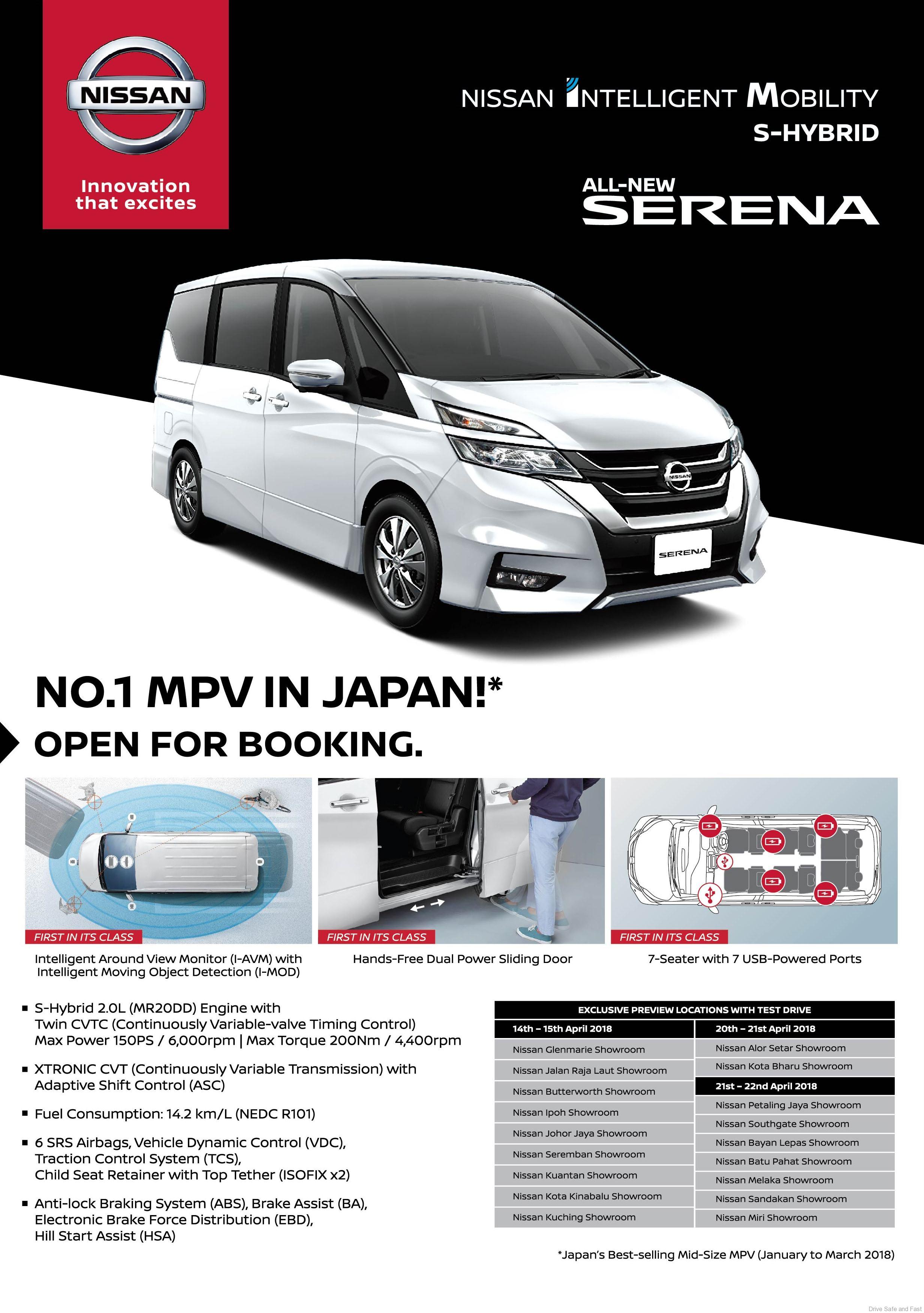 ALL-NEW NISSAN SERENA 2.0L S-HYBRID