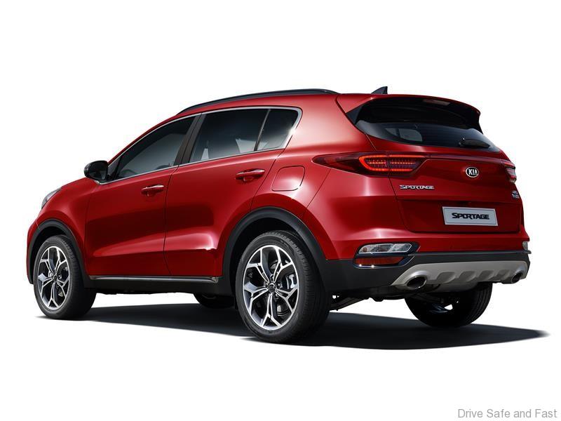 Updated Kia Sportage Shown with New Powertrain Technology