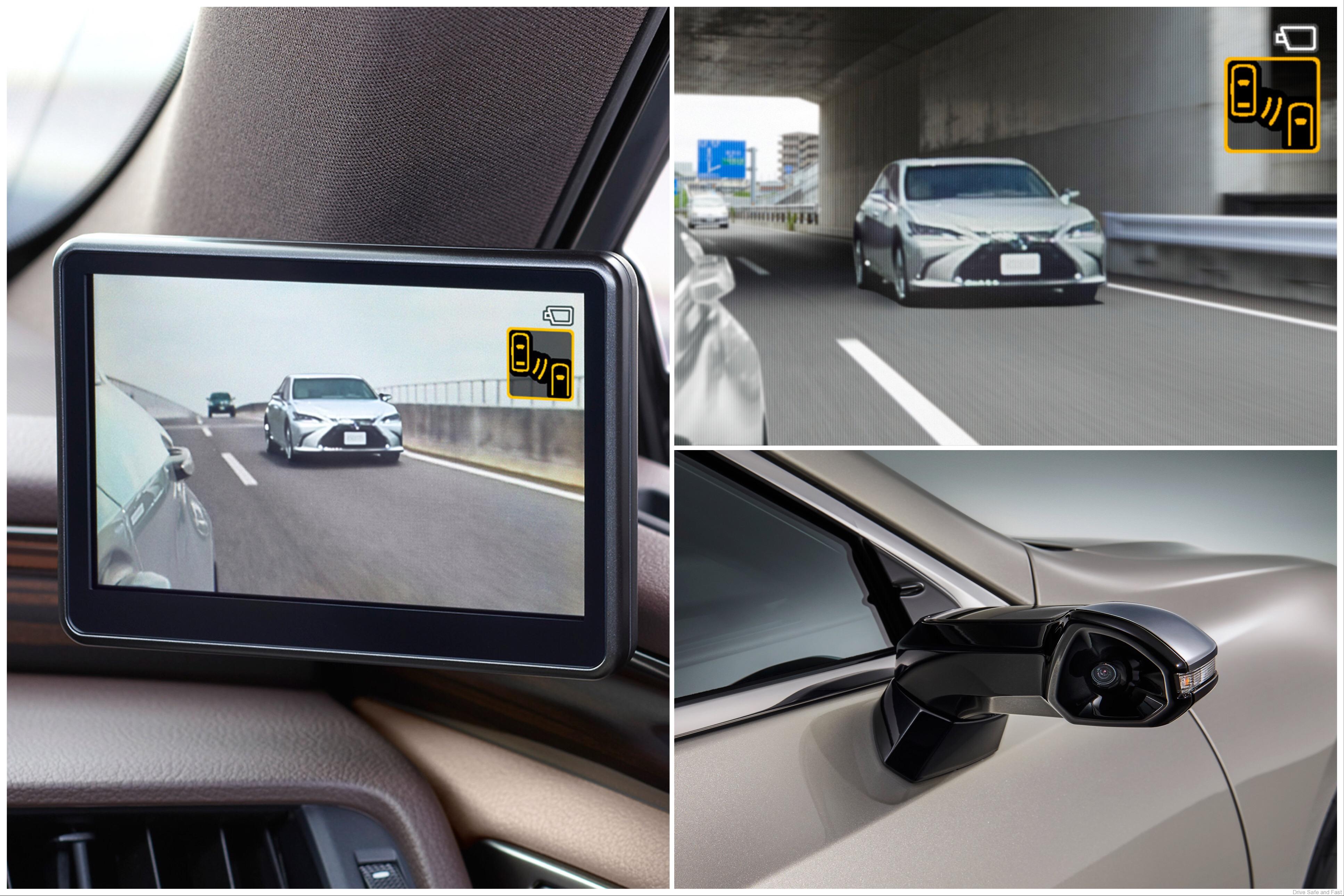 JDM Lexus ES Will Get Worldfirst Digital SideView Mirrors
