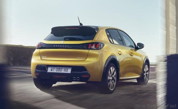 New Peugeot 208 rear
