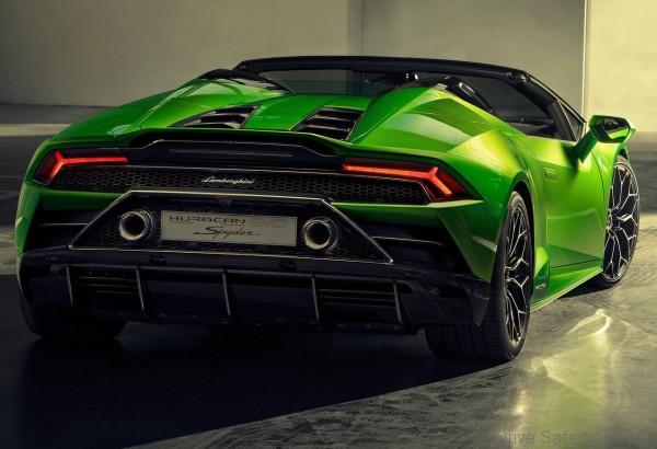 Huracán Evo Spyder LP 640-4 rear