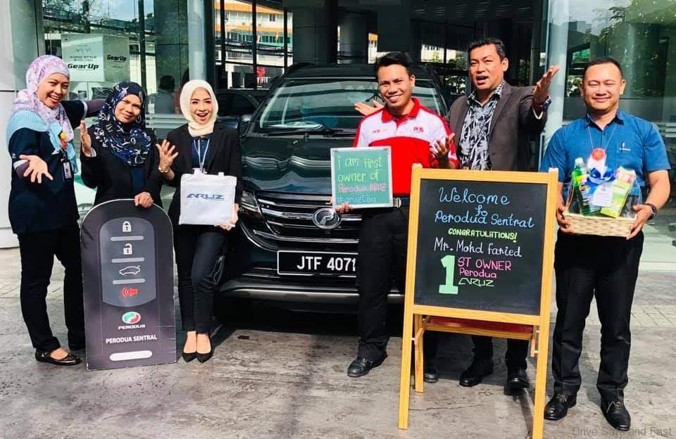 Perodua SENTRAL PJ Delivers Its 1st ARUZ