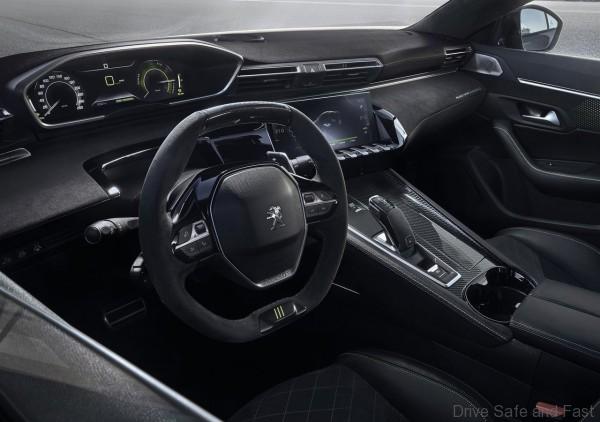 Peugeot Sport Engineered 508 Concept Interior