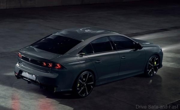 Peugeot Sport Engineered 508 Concept Rear