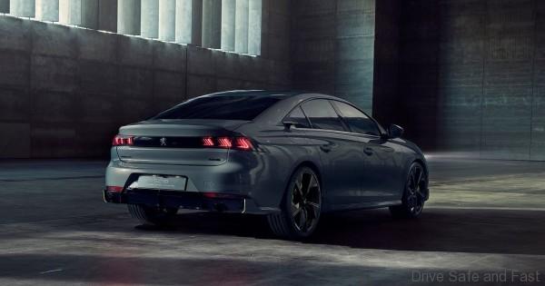 Peugeot Sport Engineered 508 Concept Rear