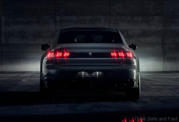 Peugeot Sport Engineered 508 Concept Rear