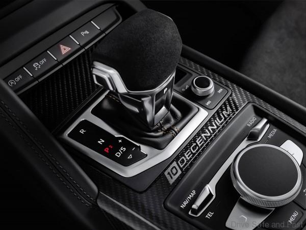 Audi R8 Decennium edition  gearbox