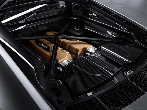 Audi R8 Decennium edition  engine