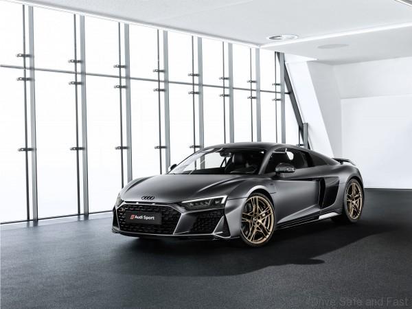 Audi R8 Decennium edition front