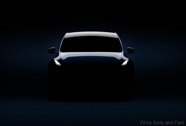 Tesla Model Y Silhoutte front