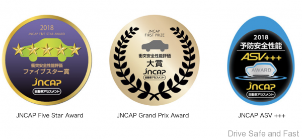 JDM Subaru Forester Safety Awards