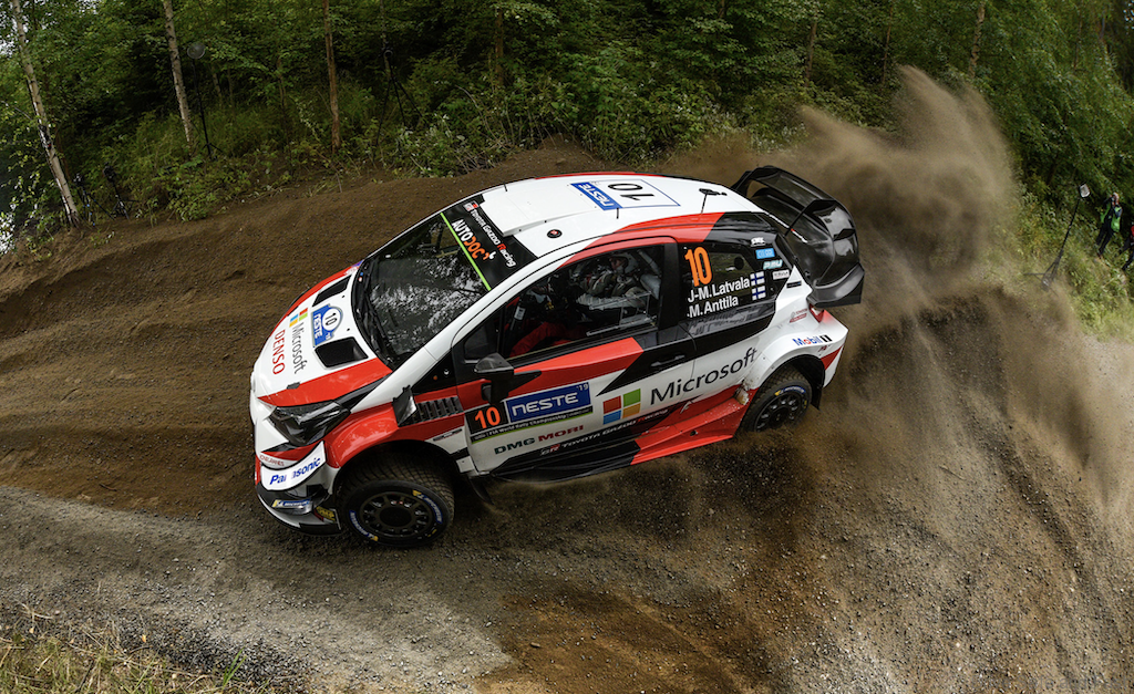 Toyota WRC Team Takes Rally Finland for 3rd Time