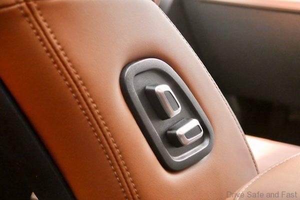 Proton X70 front passenger seat adjustment