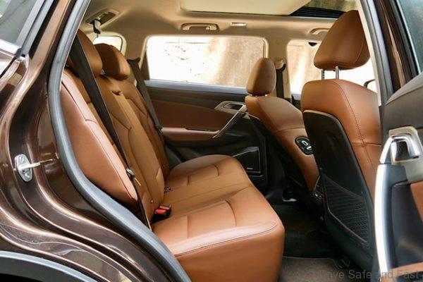 Proton X70 Rear Seats