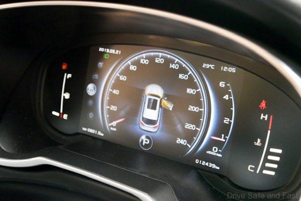 Proton X70 Digital Instrument Cluster