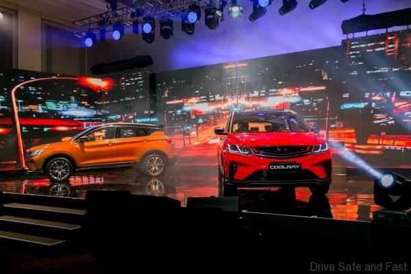 Geely Coolray launch red