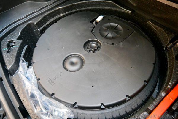 Proton X70 Spare Tyre subwoofer
