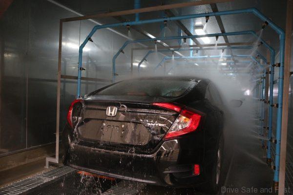 Honda factory water test