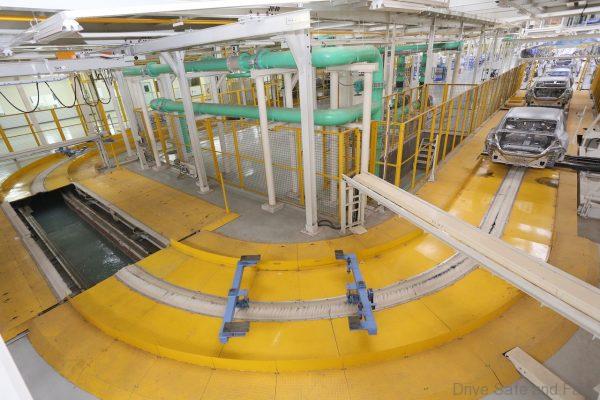 Honda factory civic assembly