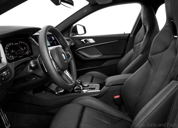 BMW M235i xDrive Gran Coupe front seats