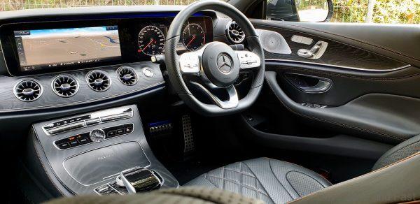 mercedes-benz cls 450 cabin