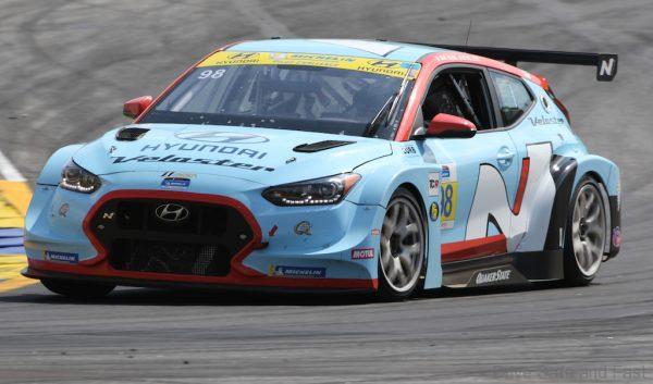 Hyundai victory at the Fox Factory 120 at Michelin Raceway Road Atlanta