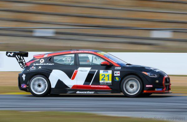 Hyundai victory at the Fox Factory 120 at Michelin Raceway Road Atlanta