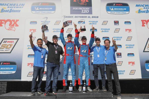 Hyundai victory at the Fox Factory 120 at Michelin Raceway Road Atlanta