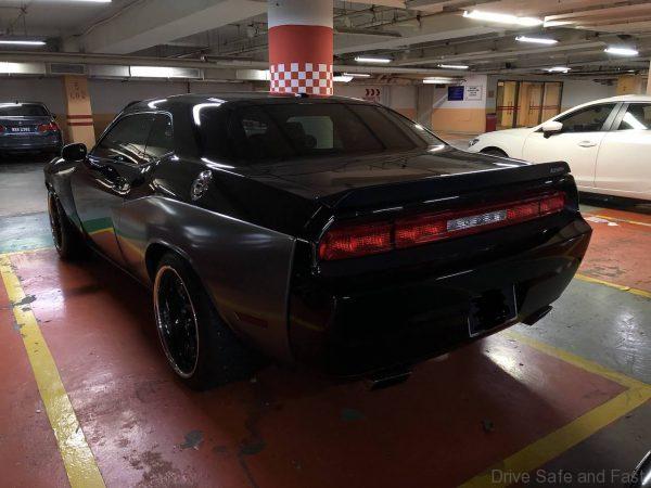 Dodge Challenge SRT_Malaysia_rear