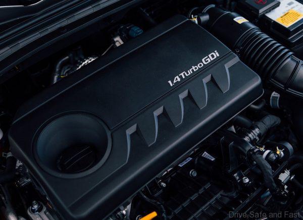 Kia XCeed turbocharged engine