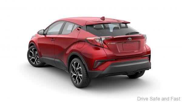 Toyota C-HR 2020 rear profile