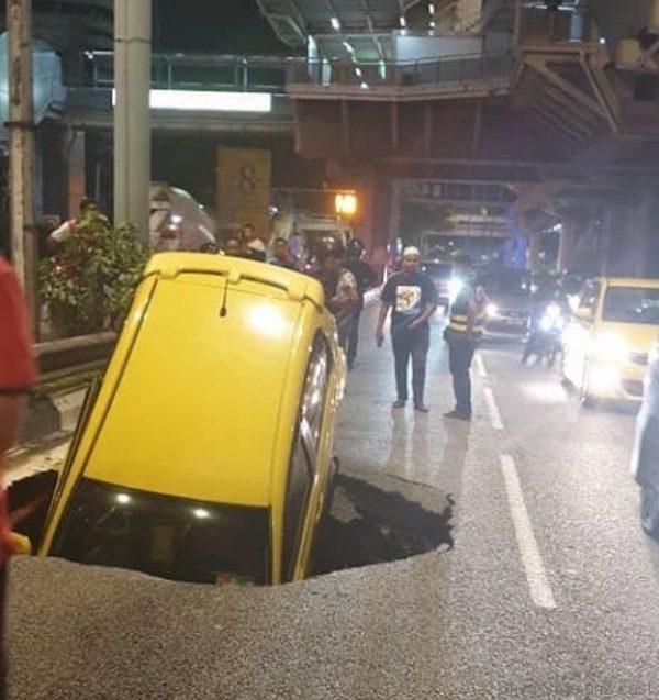 Sinkholes are becoming more common on Malaysia roads