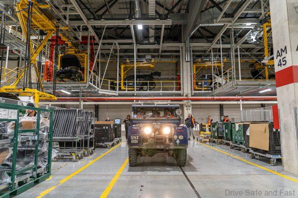 classic Defender meets the 2020 Defender