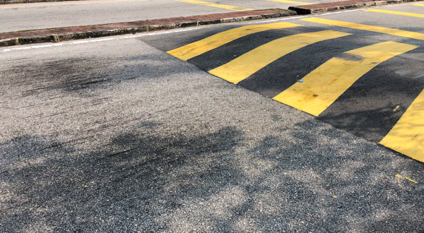 pot hole and speed bumps