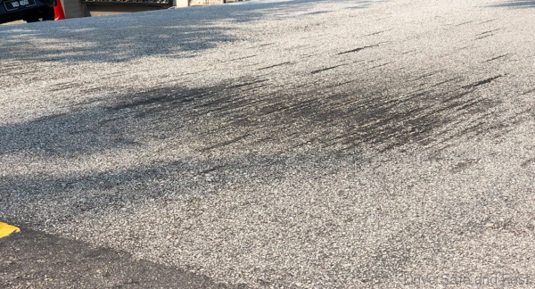 pothole and speed bump damage