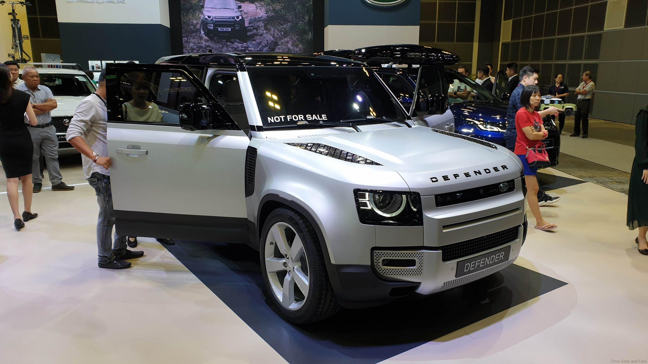 Prototype Defender Land Rover Defender (Prototype) Brought to Sg Motor Show