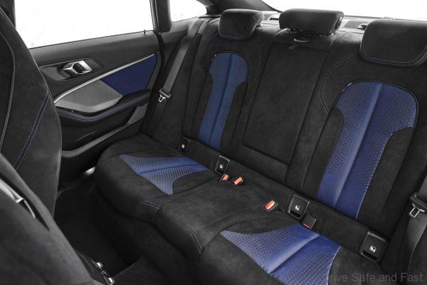 BMW 2 Series Gran Coupe rear seat