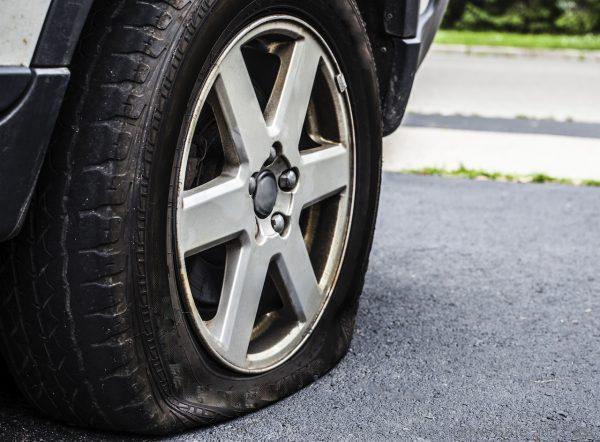 Low tyre pressure could be a hazard for your drive home