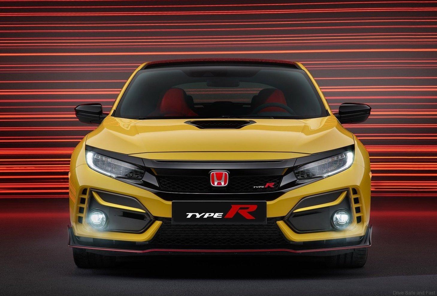 Honda Civic Type R Limited Edition face