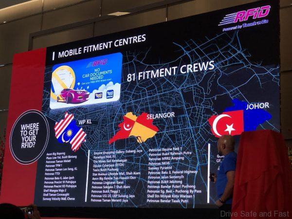 Touch N Go RFID TAG launch