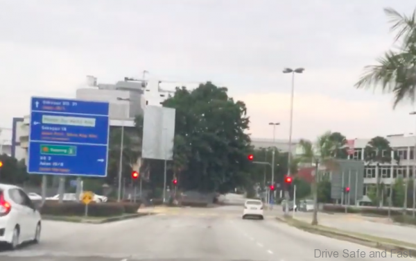 Empty Petaling Jaya roads