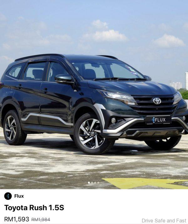 Toyota Rush Flux Discount March 2020