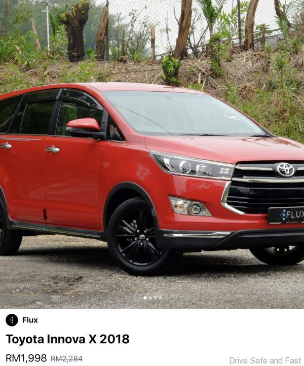 Toyota Innova Flux Discount March 2020