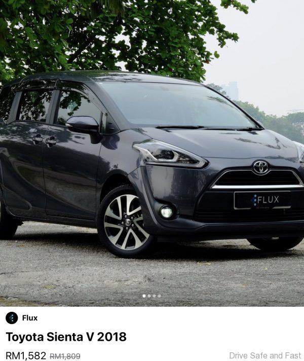 Toyota Sienta Flux Discount March 2020